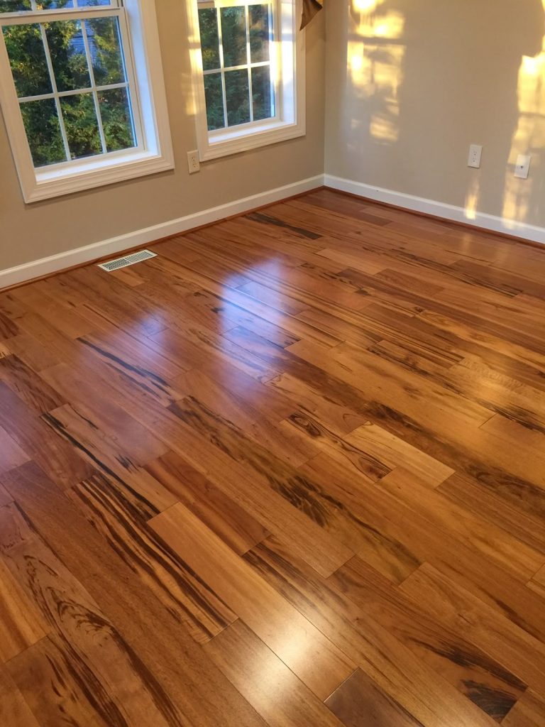 wooden floor