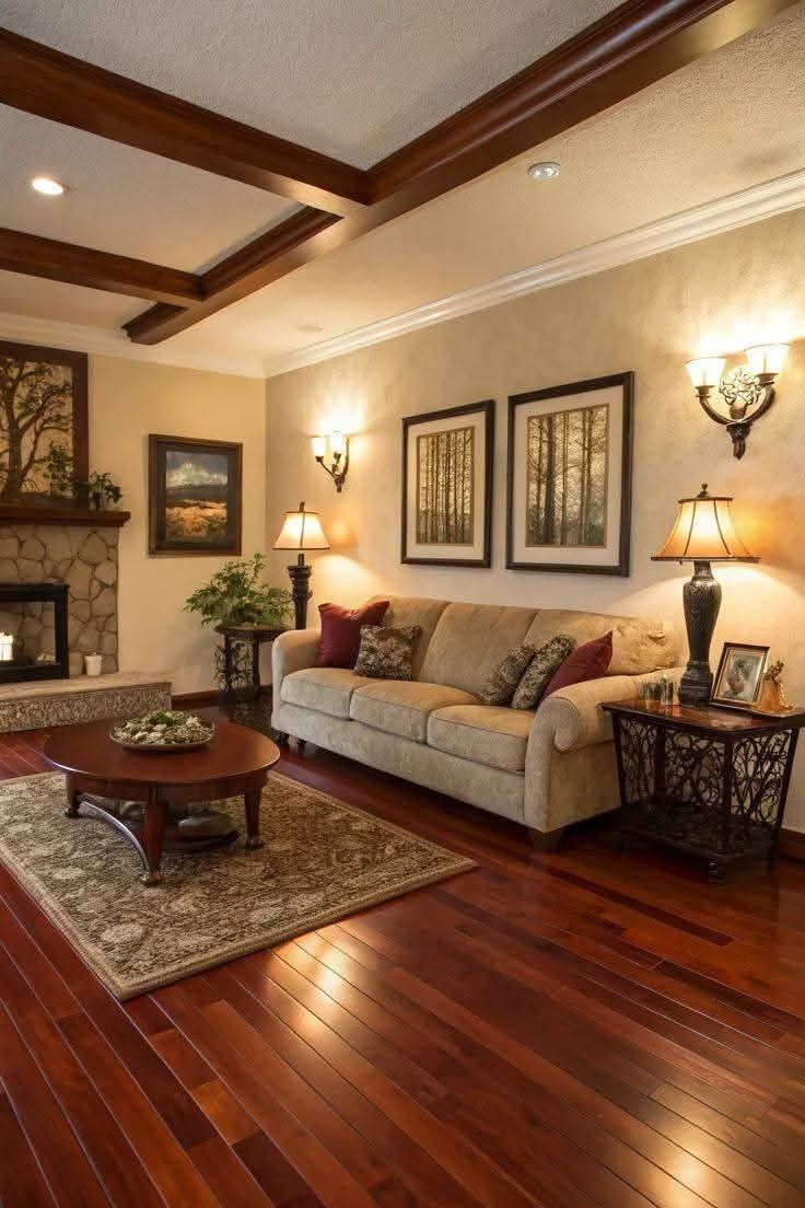 wooden floor